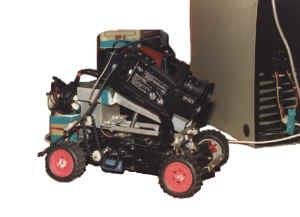 Voiture-modèle autonome — vidéo robotique de 1996